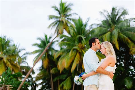 Wedding on the sand beach in Puerto Rico