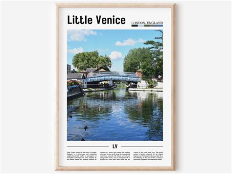 Little Venice Poster Little Venice Print Little Venice Wall - Etsy