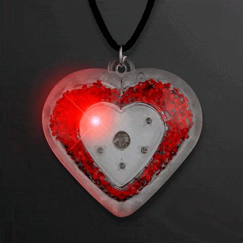 Acrylic Heart Necklace • Magic Matt's Brilliant Blinkys