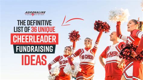 36 Unique Cheerleader Fundraising Ideas - Adrenaline Fundraising