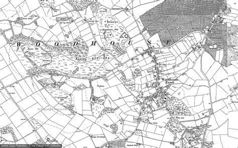 Old Maps of Woodhouse Eaves, Leicestershire - Francis Frith