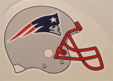 New England Patriots FATHEAD Alternate Team Helmet 14" x 10" NFL Helmet Decal | eBay