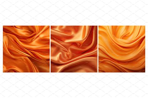 elegance silk orange texture | Background Stock Photos ~ Creative Market