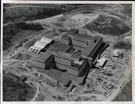 1961 Press Photo Aerial View of CIA Headquarters in Langley, Virginia | eBay