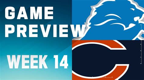 Detroit Lions vs. Chicago Bears | 2023 Week 14 Game Preview - YouTube