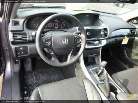 Black Interior Prime Interior for the 2014 Honda Accord EX-L V6 Coupe #86352187 | GTCarLot.com