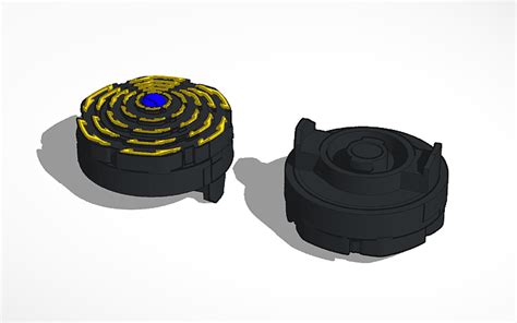 3D design Beyblade burst Record driver - Tinkercad