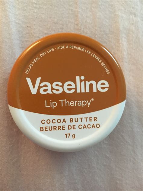 Vaseline Lip Therapy Cocoa Butter reviews in Lip Balms & Treatments ...