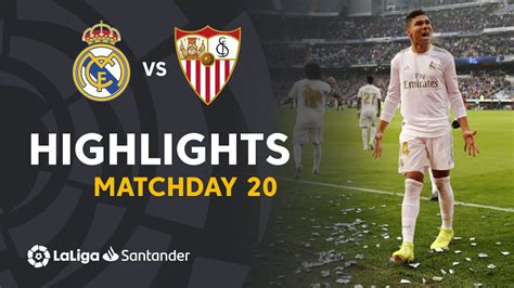 Highlights Real Madrid vs Sevilla FC (2-1) - YouTube