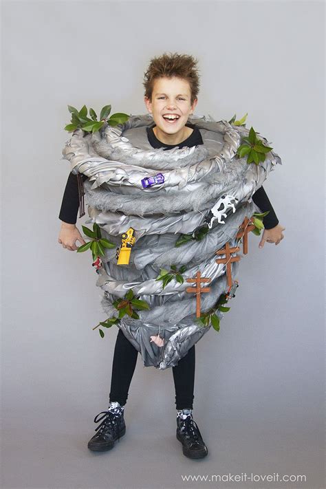 Make a no sew tornado costume – Artofit