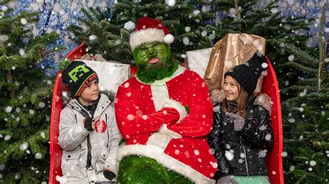 Winter wonderland praised for using the Grinch as grotto star to bring 'festive cheer' - Mirror ...