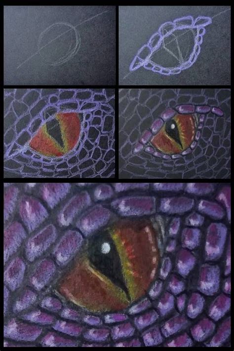 How to Draw Dragon Eyes | Middle school art projects, Colored pencil art projects, Elementary ...
