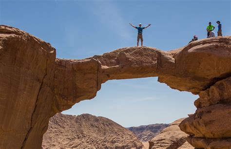 Hiking to the Jebel Burdah Rock Bridge, Wadi Rum | Earth Trekkers