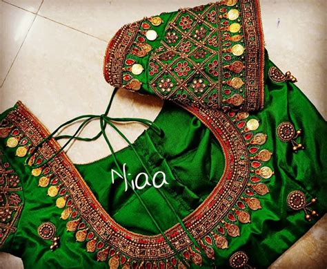 Wedding Maggam Work Blouse Back Designs for Sarees - K4 Fashion