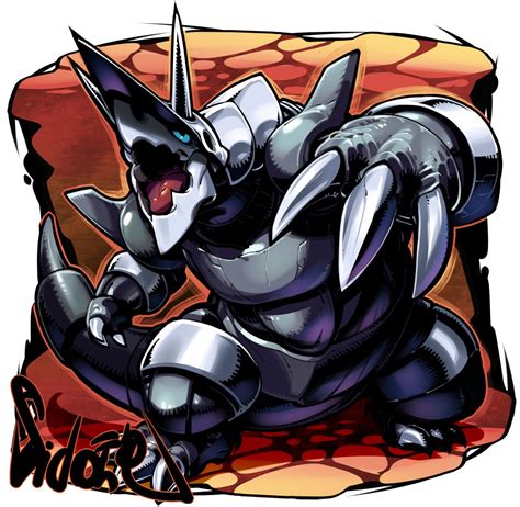 Aggron Image #2100134 - Zerochan Anime Image Board | Pokemon art ...