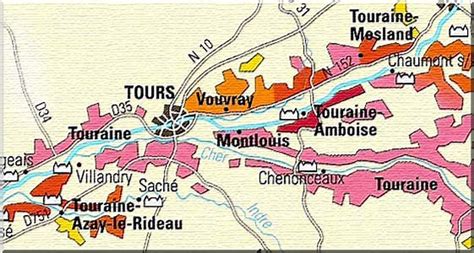 Touraine Map