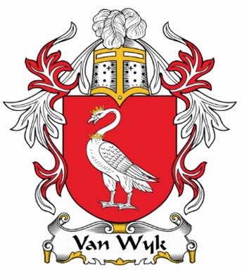 Van Wyk Family Crest – Heraldic Jewelry