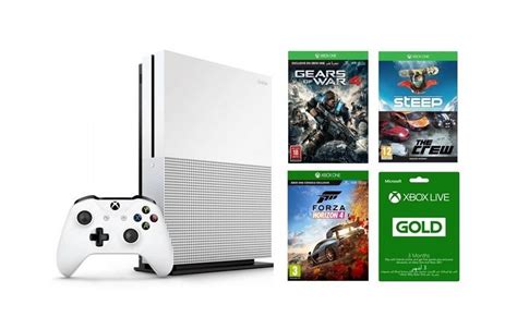 Wansa 32 inch HD LED TV + Xbox One S 1TB Console + 4 XBOX Games + 3 ...