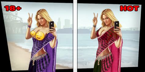 GTAV - (18+) Loading Screen Girl (Saree in 19 Colors) v3.0 file - GTA ...