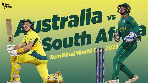 AUS vs SA Semi-final Cricket World Cup 2023 Live Streaming: Australia ...