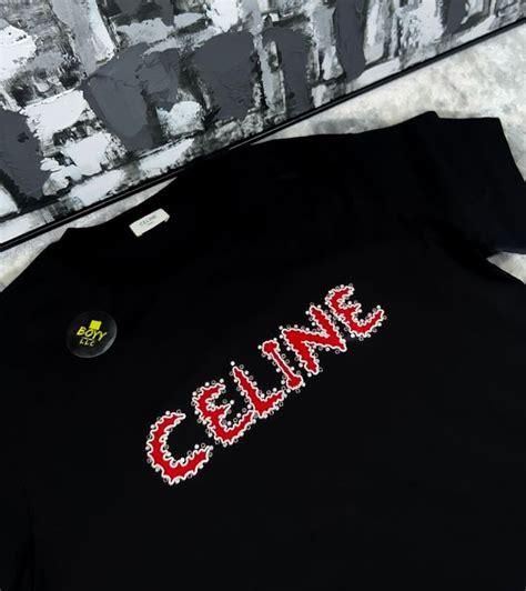 Celine Celine logo t shirt | Grailed