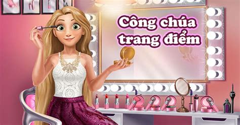 Game Công chúa trang điểm - Blonde Princess Makeup Time - Game Vui