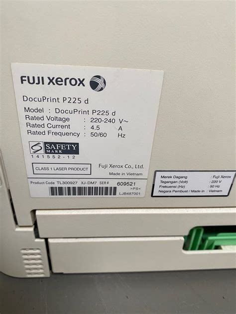 Fuji Xerox printer (P225d), Computers & Tech, Printers, Scanners ...