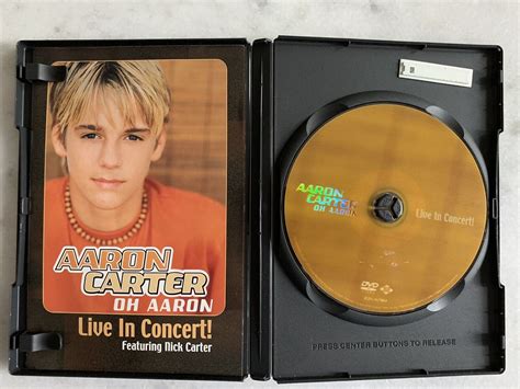 Aaron Carter - Oh Aaron - Live in Concert DVD, 2002, Nick Carter, RIP, Rare, OOP 12414176998 | eBay