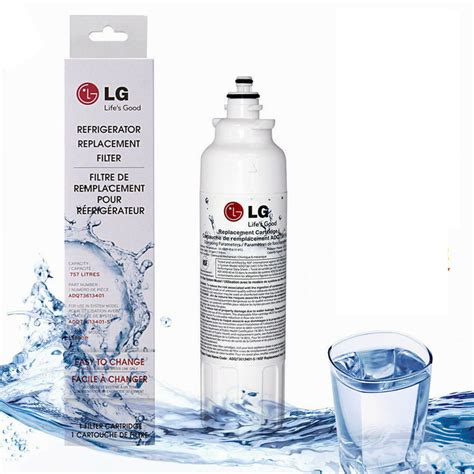 Genuine OEM LG LT800P ADQ73613401 Premium Replacement Refrigerator Water Filter