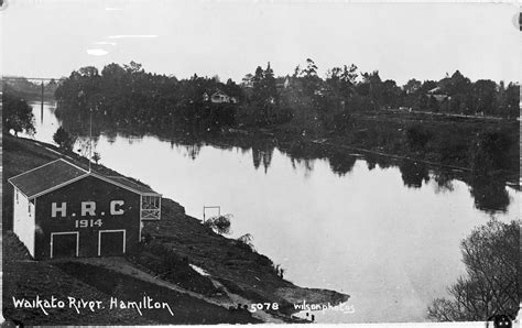 "Waikato River, Hamilton" - Hamilton Libraries