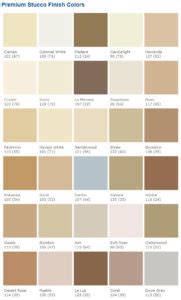 7 Of The Most Popular Stucco Color Charts, All In One Place!