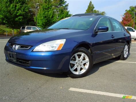 2003 Eternal Blue Pearl Honda Accord EX V6 Sedan #72245918 Photo #8 ...