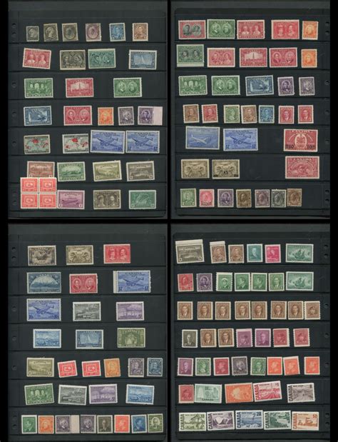 Lot - Canada Stamp Collection 1868-