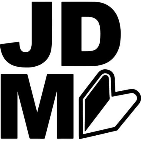 JDM Decal Sticker - JDM-DECAL-STICKER - Thriftysigns