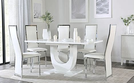 White Dining Sets | Dining Tables & Chairs | Furniture And Choice