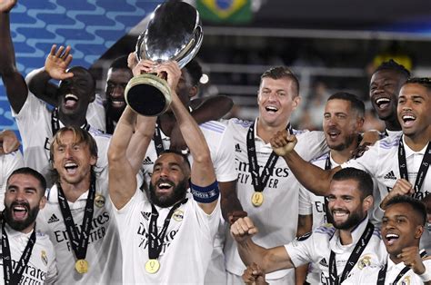 Real Madrid clinches fifth UEFA Super Cup with win over Frankfurt ...