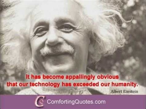 Albert Einstein Quotes About Technology - YouTube