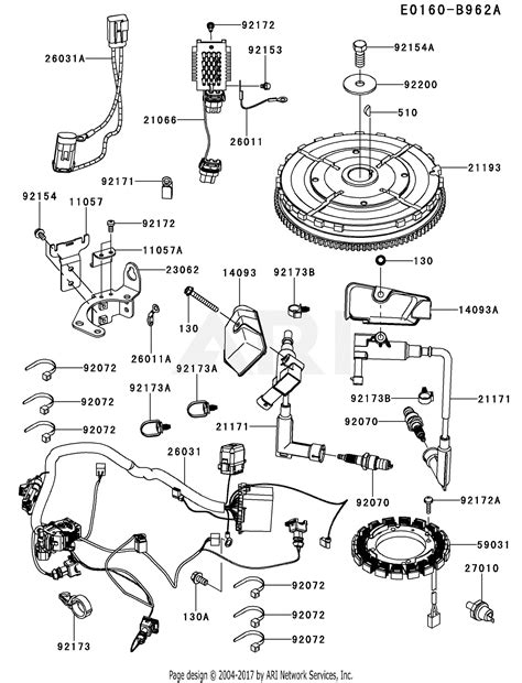 Kawasaki FX850V-AS48 4 Stroke Engine FX850V Parts Diagram for ELECTRIC-EQUIPMENT