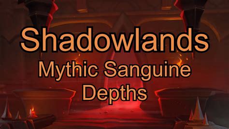 Shadowlands Fire Mage POV Mythic+ 5 Sanguine Depths - YouTube