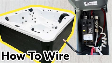 How to Wire A Hot Tub Spa 240v 50amp | DIY Electrical Wiring | Did I Wire It Correctly? - YouTube