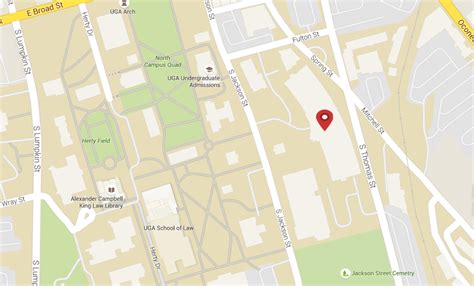 Uga Campus Map Printable – Interactive Map