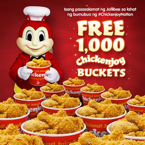 Jollibee answers back with 1,000 Buckets of ChickenJoy. - Blog for Tech & Lifestyle