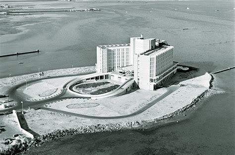 An archival photograph of The Gulf Hotel which opened in 1969