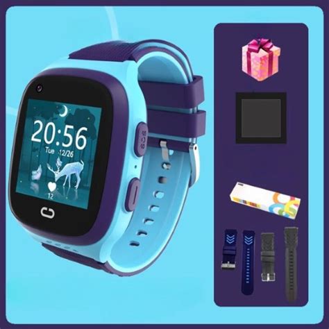 4G Kids Waterproof Smart Watch With Extra Straps – GPS Kids Smartwatch