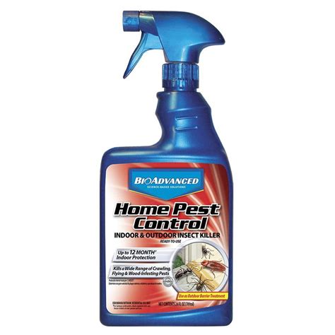 BIO Advanced 502790 Home Pest Control Indoor and Outdoor Insect Killer Ready-To-Use, 24-Ounce ...