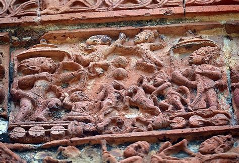 Bhisma in Bishnupur Terracotta