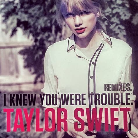 Taylor Swift – I Knew You Were Trouble. Remixes. (2012, CD) - Discogs