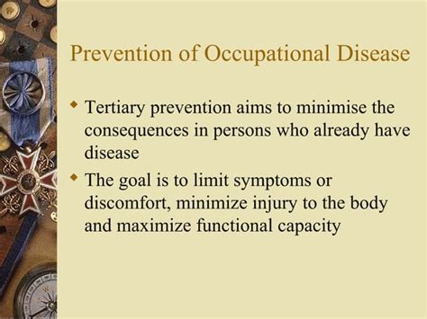 Occupational disease