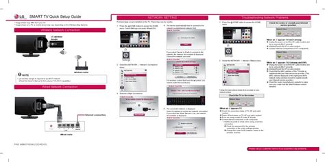 LG SMART TV QUICK SETUP MANUAL Pdf Download | ManualsLib