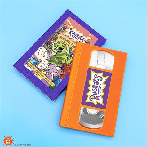 Nickelodeon Orange VHS Tapes